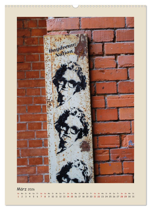 Berlin Love Streetart (CALVENDO Wandkalender 2026)
