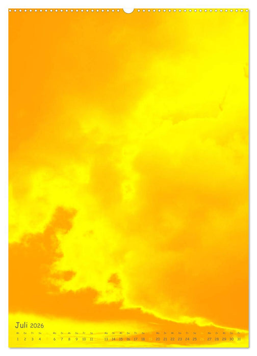 Aquarelle am Himmel (CALVENDO Premium Wandkalender 2026)