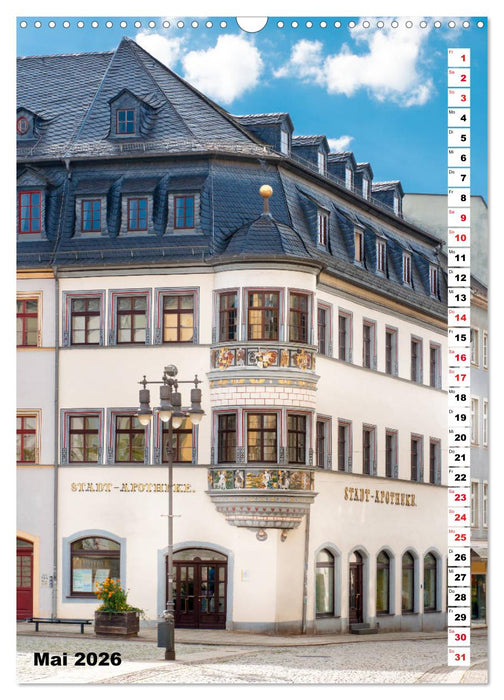 Gera - Stadt an der weißen Elster (CALVENDO Wandkalender 2026)