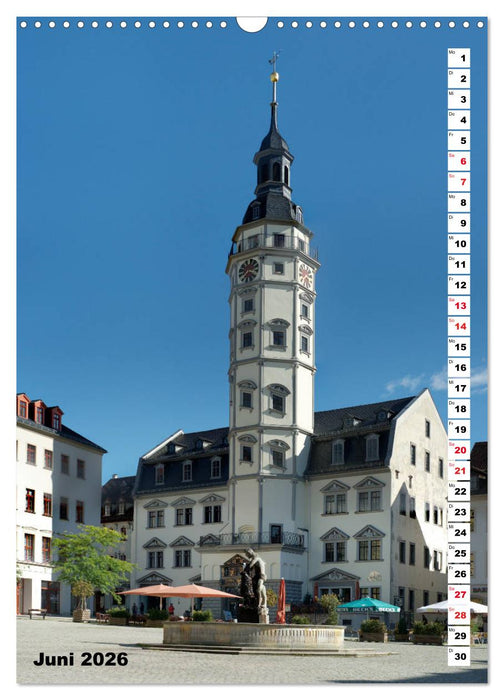 Gera - Stadt an der weißen Elster (CALVENDO Wandkalender 2026)