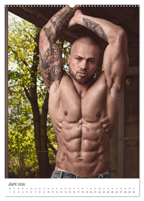 Men's Physique (CALVENDO Premium Wandkalender 2026)