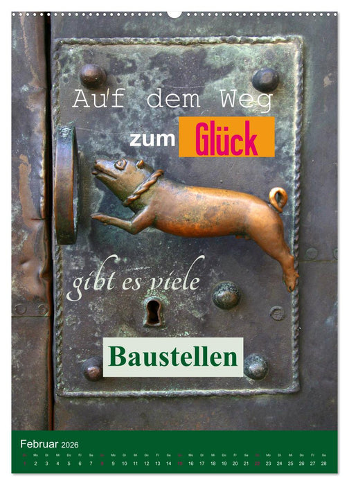 Lebensfreude in harten Zeiten (CALVENDO Wandkalender 2026)