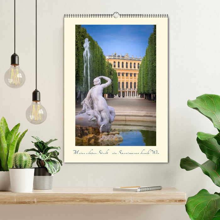 Meine schöne Stadt - ein Spaziergang durch Wien (CALVENDO Wandkalender 2026)