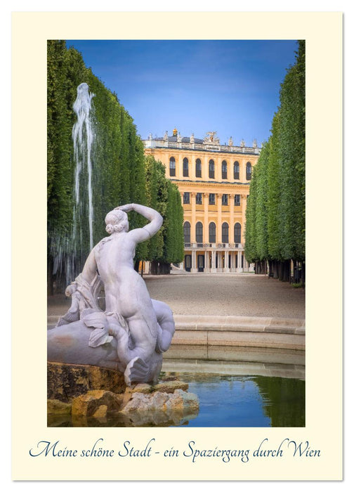 Meine schöne Stadt - ein Spaziergang durch Wien (CALVENDO Wandkalender 2026)