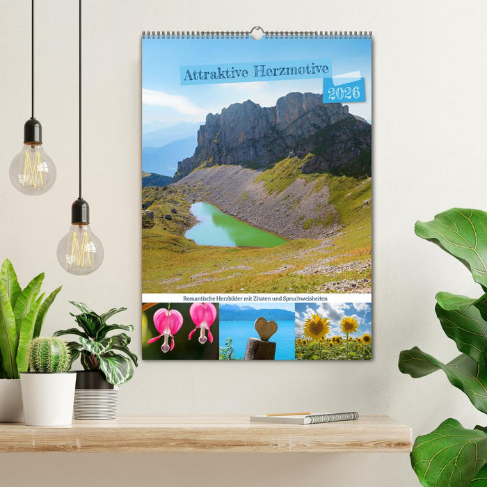Attraktive Herzmotive 2026 (CALVENDO Wandkalender 2026)
