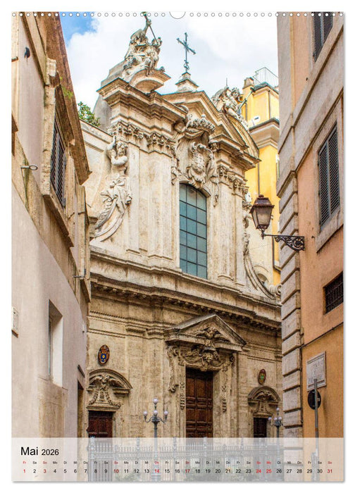 Kirchen in Rom (CALVENDO Wandkalender 2026)