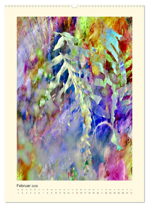 Fotografie trifft Malerei - Unikate (CALVENDO Premium Wandkalender 2026)