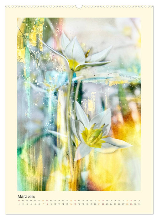 Fotografie trifft Malerei - Unikate (CALVENDO Premium Wandkalender 2026)