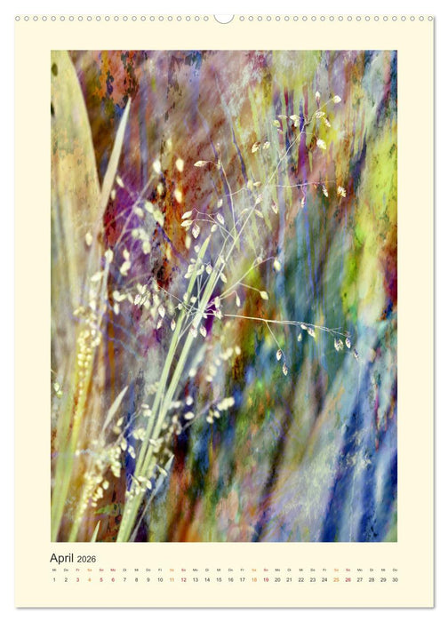 Fotografie trifft Malerei - Unikate (CALVENDO Premium Wandkalender 2026)