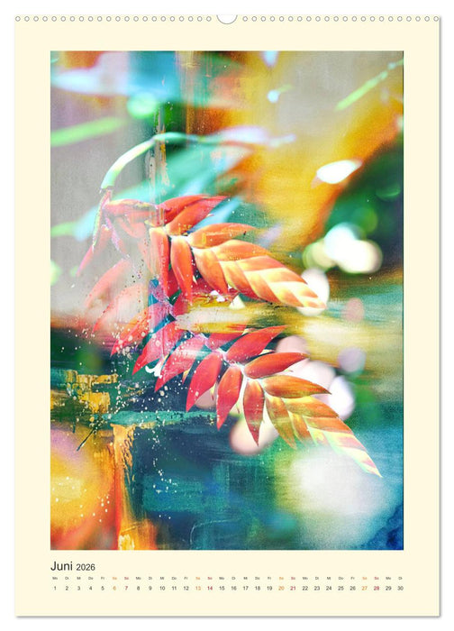 Fotografie trifft Malerei - Unikate (CALVENDO Premium Wandkalender 2026)