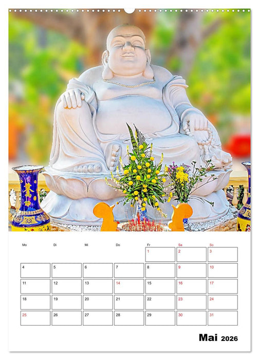 Ho-Chi-Minh-Stadt - die schönsten Sehenswürdigkeiten (CALVENDO Wandkalender 2026)