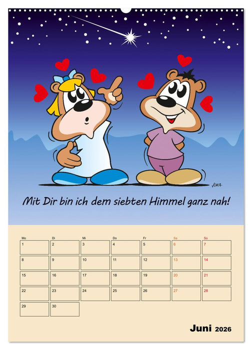 Ein Jahr mit Dir! (CALVENDO Wandkalender 2026)