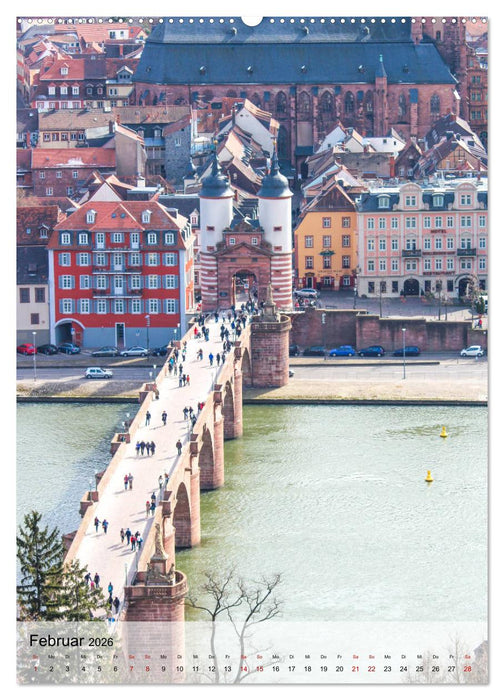 Altes Heidelberg (CALVENDO Premium Wandkalender 2026)