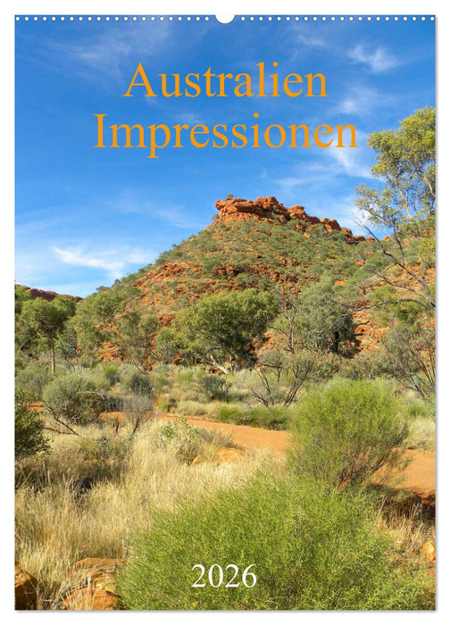 Australien - Impressionen (CALVENDO Wandkalender 2026)