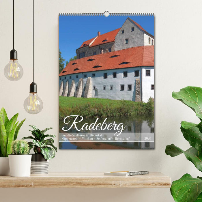 Radeberg und die Schlösser im Rödertal (CALVENDO Wandkalender 2026)