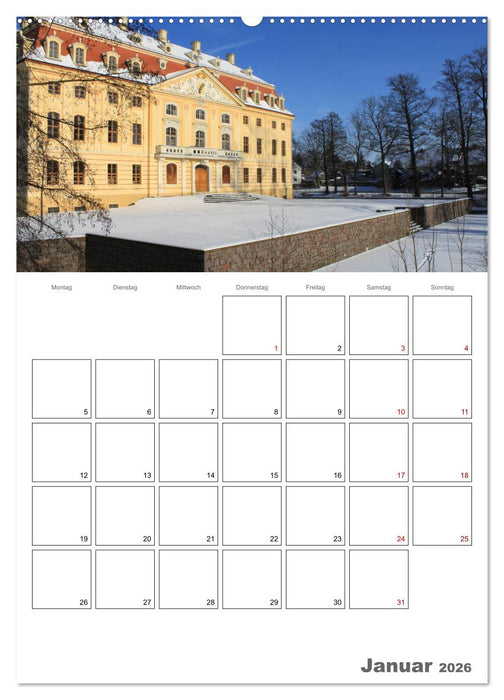 Radeberg und die Schlösser im Rödertal (CALVENDO Wandkalender 2026)
