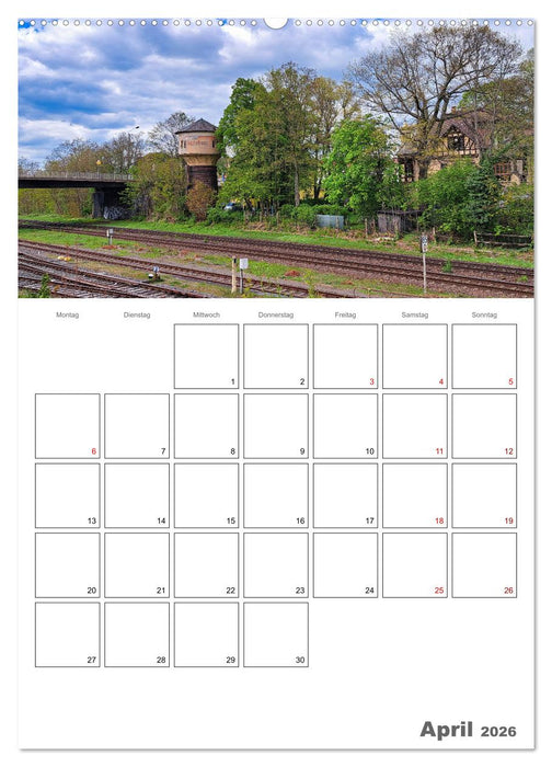 Radeberg und die Schlösser im Rödertal (CALVENDO Wandkalender 2026)