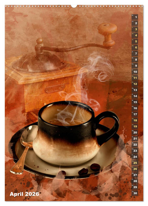 kochKUNST Verliebt in Omas Küche (CALVENDO Premium Wandkalender 2026)