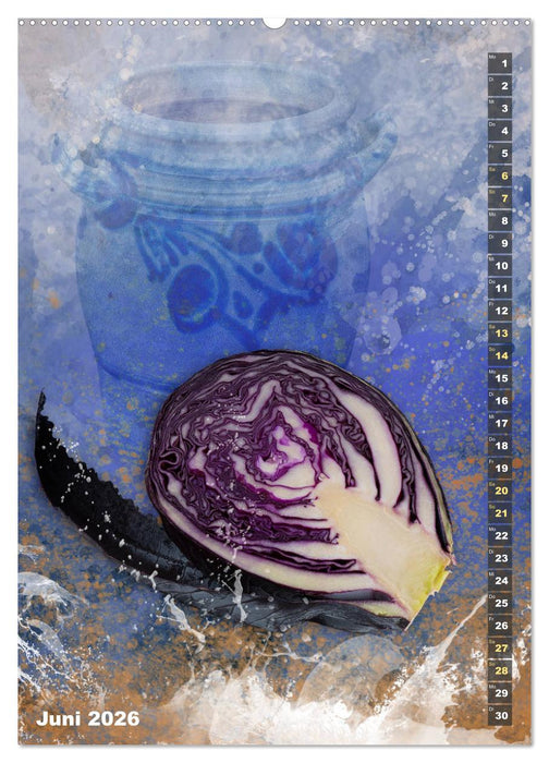 kochKUNST Verliebt in Omas Küche (CALVENDO Premium Wandkalender 2026)