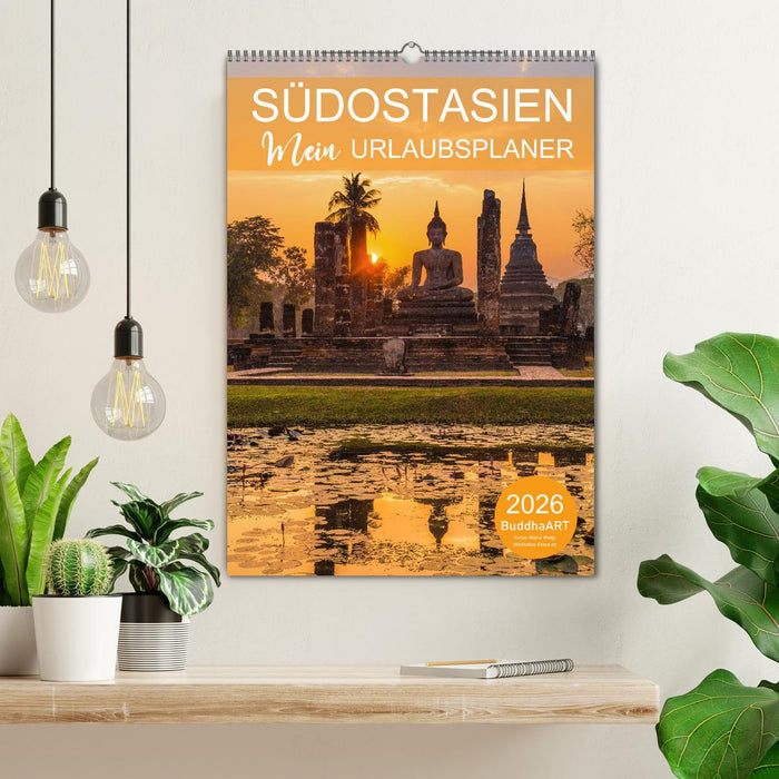 SÜDOSTASIEN - Mein URLAUBSPLANER (CALVENDO Wandkalender 2026)