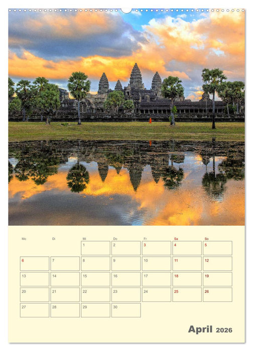 SÜDOSTASIEN - Mein URLAUBSPLANER (CALVENDO Wandkalender 2026)