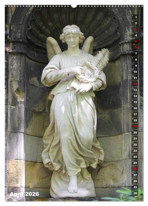 Friedhofsengel in Berlin (CALVENDO Wandkalender 2026)