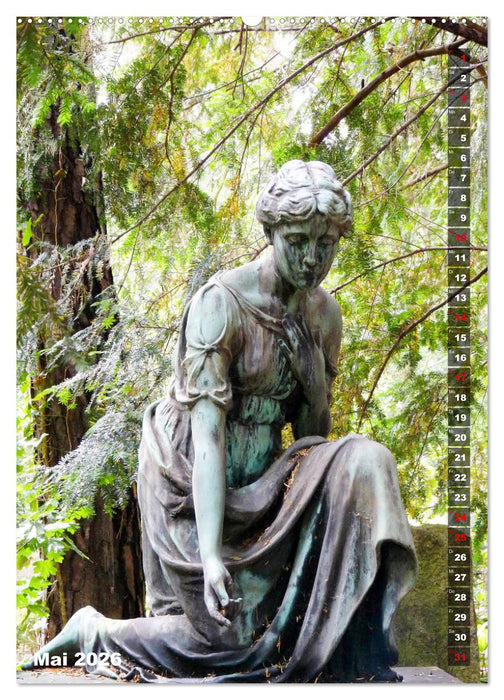 Friedhofsengel in Berlin (CALVENDO Wandkalender 2026)