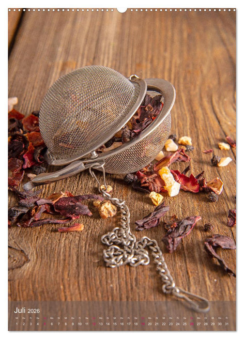 Mein Genuss Teemomente (CALVENDO Premium Wandkalender 2026)