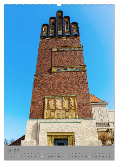 Architekturstile von der Antike bis zur Gegenwart (CALVENDO Premium Wandkalender 2026)