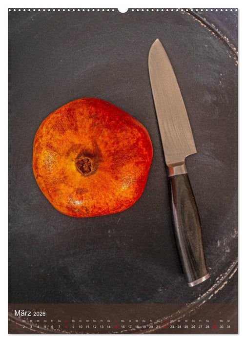 Granatapfel (CALVENDO Premium Wandkalender 2026)