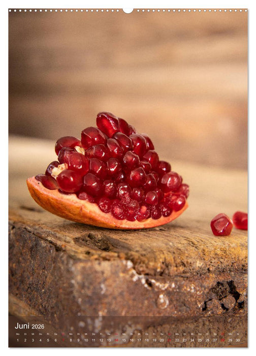 Granatapfel (CALVENDO Premium Wandkalender 2026)