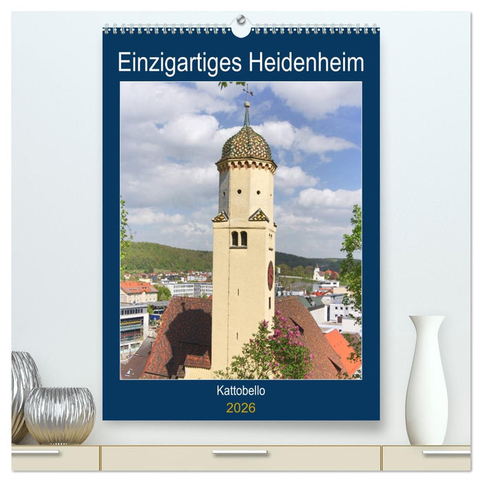 Einzigartiges Heidenheim (CALVENDO Premium Wandkalender 2026)