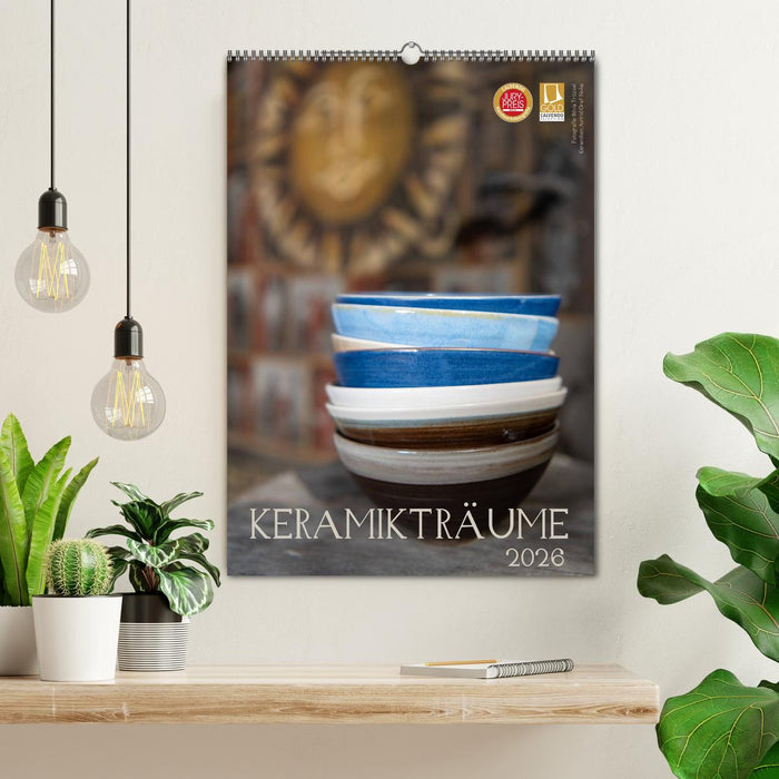 Keramikträume (CALVENDO Wandkalender 2026)