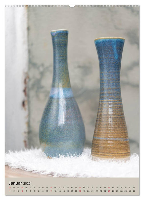 Keramikträume (CALVENDO Wandkalender 2026)