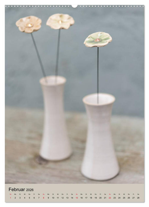 Keramikträume (CALVENDO Wandkalender 2026)