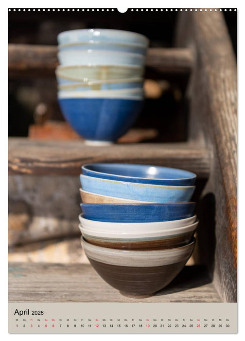 Keramikträume (CALVENDO Wandkalender 2026)