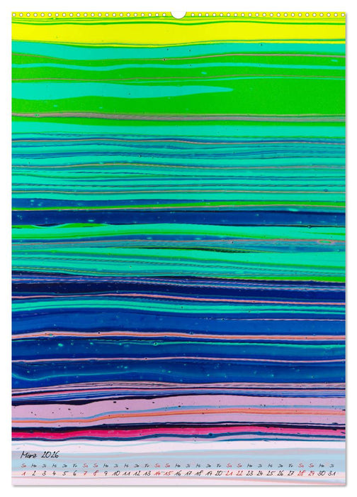 Streifenglück (CALVENDO Premium Wandkalender 2026)