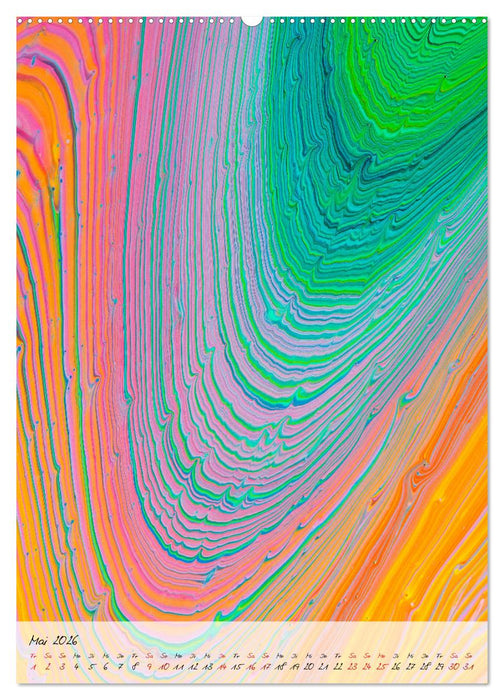 Streifenglück (CALVENDO Premium Wandkalender 2026)