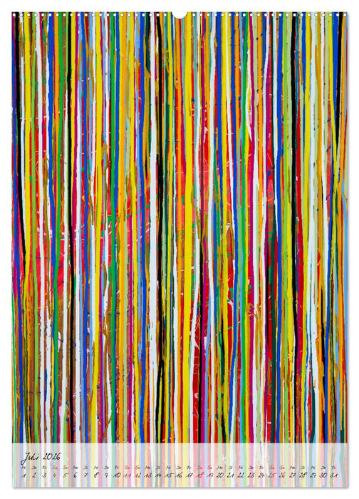 Streifenglück (CALVENDO Premium Wandkalender 2026)