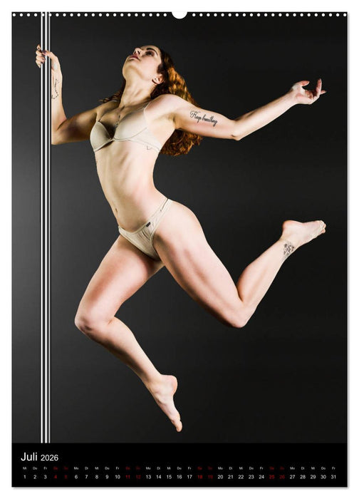 Die Kunst des Poledance (CALVENDO Premium Wandkalender 2026)