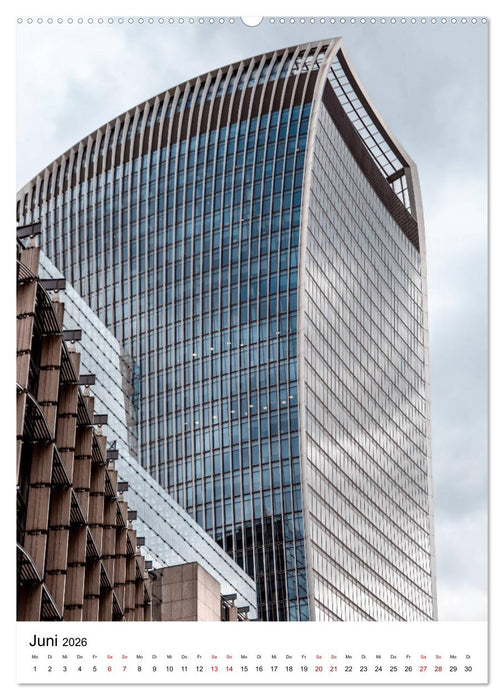 London Financial District (CALVENDO Premium Wandkalender 2026)
