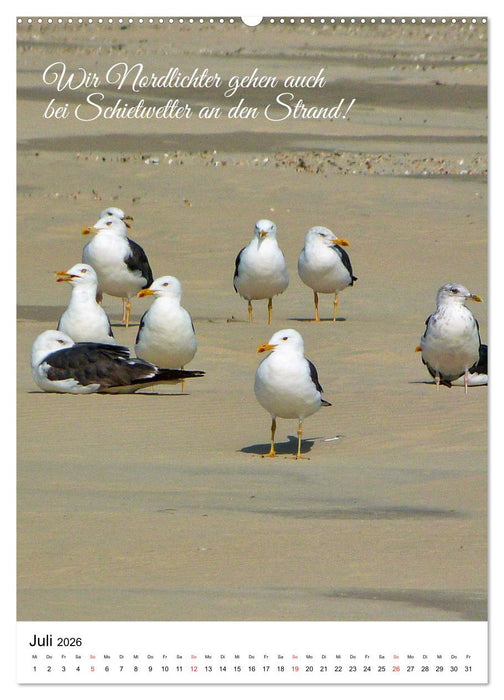 Facettenreiches Borkum (CALVENDO Premium Wandkalender 2026)