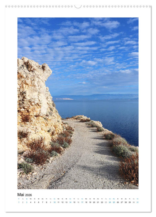 Kroatiens Inselzauber, Cres und Losinj (CALVENDO Premium Wandkalender 2026)