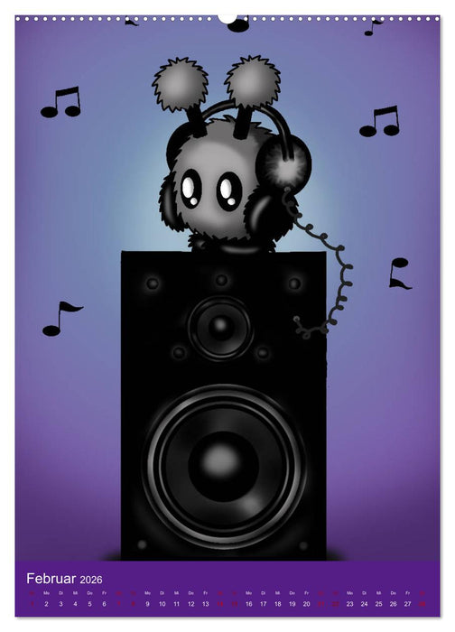 Mimiplushies (CALVENDO Wandkalender 2026)