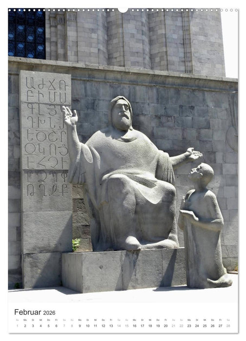 Armenien KULT.P - Kultur - Klöster - Landschaften - Seidenstraße (CALVENDO Wandkalender 2026)