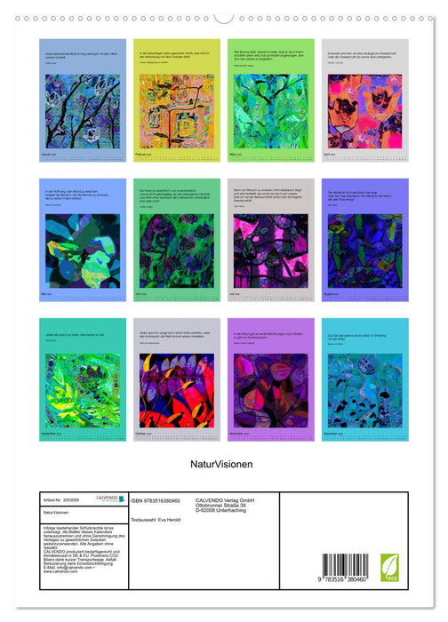 NaturVisionen (CALVENDO Premium Wandkalender 2026)