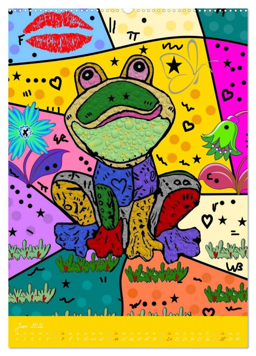 Willkommen in der Welt von Nico´s Pop Art (CALVENDO Premium Wandkalender 2026)