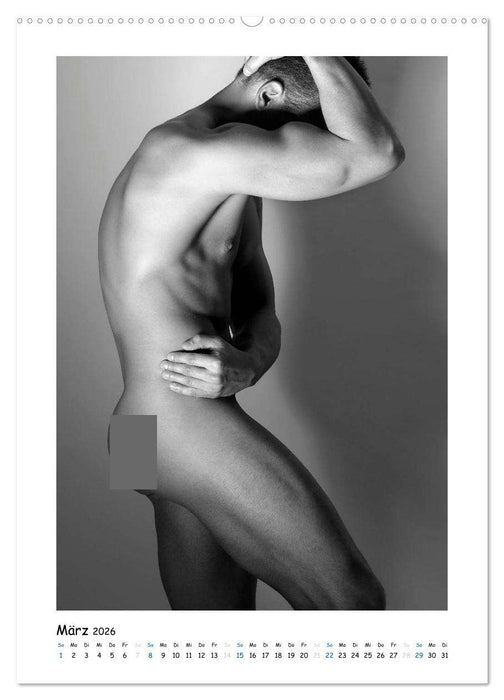 Männer... Skulptur (CALVENDO Premium Wandkalender 2026)