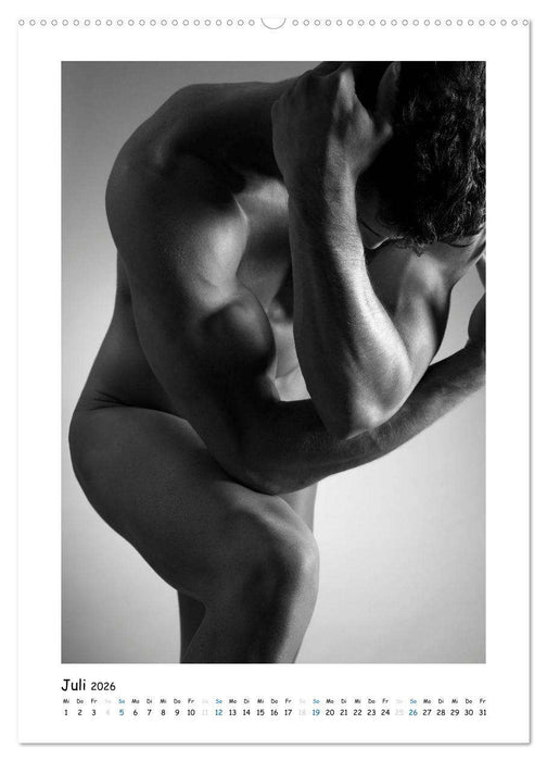 Männer... Skulptur (CALVENDO Premium Wandkalender 2026)