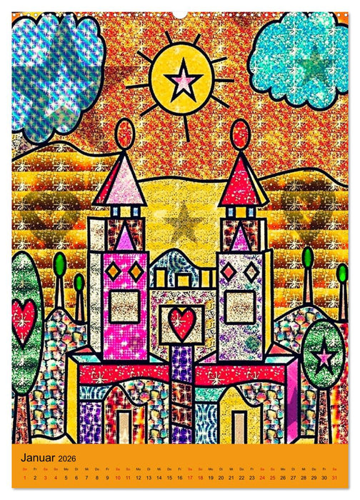 Glanz und Glitzer (CALVENDO Wandkalender 2026)